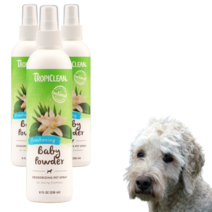 GDG6432 트로피크린 디오더라이징 펫스프레이 - 베이비파우더 8oz 반려용품/애완용품/애견향수/향기