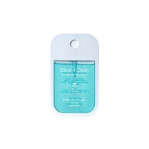 클린앤클린 휴대용 손세정제 핸드미스트 아쿠아, 민트