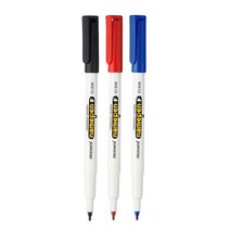 모나미 중간글씨용 네임펜 Fine, 적색, 적색 x 150개