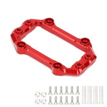 ARA320574 AR320430 RC 자동차용 알루미늄 서보 마운트 1/7 1/8 아르마 크라톤 악명 아웃캐스트 타이폰 센톤 탈리온 모하비, [01] 빨간
