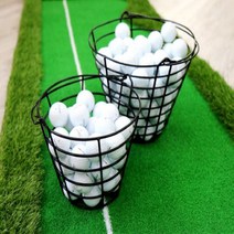 골프공 수납 바구니 바스켓 대용량 손잡이 이동식, 상품선택, 소형