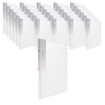 희망화일 고투명 뉴 내추럴 클리어화일 10매, 백색, 16개입