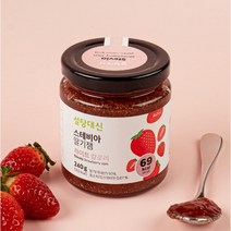 설탕대신 스테비아 딸기잼 240g 저칼로리 천연설탕, 4개