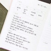 혈당 혈압 당뇨 수첩 식사 건강 운동 다이어트 일기 기록 노트 병원 스케줄 관리, 물결