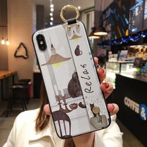 스타일 만화 손목 스트랩 홀더 케이스 삼성 호환 노트 20 울트라 10 라이트 9 S8 S9 S10 S20 FE A51 A71 A31 A41 50 70 21S, [05] 599