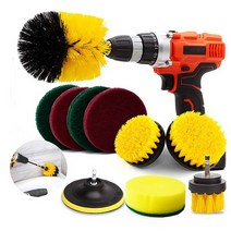 라이프시트 전동솔 드릴솔 드릴전동솔 전동드릴브러쉬 10종세트, 브러쉬 10종