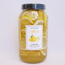 주지표 상콤달콤 레몬청, 1병, 900ml
