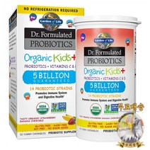 미국산 가든오브라이프 프로바이오틱스 오가닉 키즈 플러스 딸기바나나맛 30정 Probiotics Garden of Life 선물증정