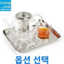 KT 내열 유리 주전자 직화 티포트 티팟 차우리기 티메이커 티망포트 워터포트 물포트 멀티 티메이커 홍차 녹차 보이차, ★유리찻주전자(800ml)☆