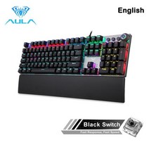 키보드 게이밍키보드 기계식 레트로 유선 블루투스 미니 rgb 청축 레이저, free, 108 블랙 스위치