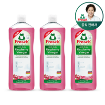 [김혜자 세제] 프로쉬 독일 라즈베리 식초 다목적 세정제 1L 단품, 3개