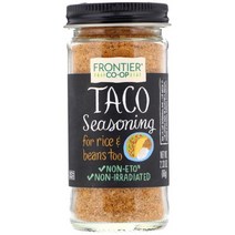 Frontier Natural Taco Seasoning 프론티어 내츄럴 타코 시즈닝 2.33oz(66g) 4팩