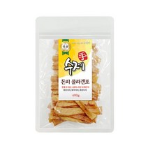[펫스토리] 수제 돈피 콜라겐 포 400g, 상세페이지 참조, 없음