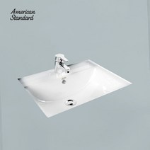 컨셉큐브 언더 카운터 세면기 CCAS0451 세면대 교체 매립 부속 아메리칸스탠다드 더타일, 화이트
