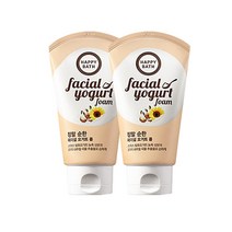 해피바스 정말 순한 훼이셜 요거트 클렌징 폼, 120g, 15개