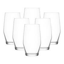 라브 홈카페 유리컵 495ml 6개 ELL370