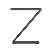 상다리부품 교자상다리부품 프레임베이스 테이블다리, Z 자형 너비 50CM 높이 70CM