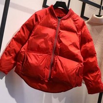 가바바 여성 패딩 포켓이 특이한 브이넥 데일리 숏 패딩 G39989