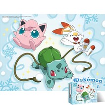 [모비딕컴퍼니] 대한민국지도 퍼즐만들기 퍼즐세트 액자세트 액자퍼즐 교구퍼즐 선물용퍼즐, 잇★ 150피스 직소퍼즐 포켓몬 스노우 (YE87288, [좋아요]