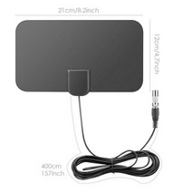 HDTV 실내 TV 안테나 신호 캡처 케이블 증폭기 수신기, [01] Black, 01 2