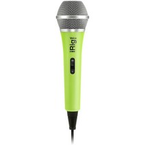 IK Multimedia iRig Voice - White 모바일 핸드 헬드 마이크 그린 [국내 정품]