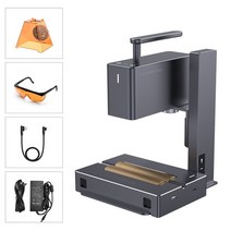 LaserPecker 2 레이저 조각기 휴대용 레이저 조각 기계 절단 DIY 도구 CNC 라우터 커터 금속 가죽 로고 마크 프린터, 정장, 미국