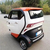 가장 안전하고 가장 인기있는 60V 2200W 전기 세발자전거 4 륜 전기 세발자전거 전기차 성인용, GRAY
