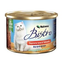 비스트로 고양이캔 생선, 44개, 흰살참치 + 황다랑어 혼합맛