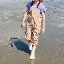 플레이모어비 어린이 숲체험복 갯벌체험옷 모래놀이바지 방수팬츠, 네이비
