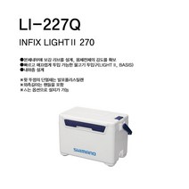 시마노 쿨러 LI-227Q 윤성정품, LI-227Q S WHITE BLUE