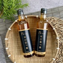 연동마을 국산 저온압착 방앗간 참기름, 들기름, 180ml