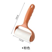 옷 매트 카펫 러그 애완 동물 고양이 헤어 리무버 린트 롤러 가정용 청소 브러시 소파 집진기 찢어 낼 수있는 롤 종이 스티커, [04] pink