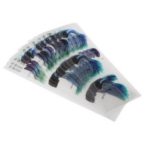 STK 10pcs 플라스틱 금붕어 스티커는 3D 수지 공예품을 벗겨 내다., 에이