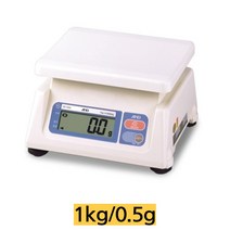 국산/AND저울 단순중량저울 KB-20K/20kg 10g 건전지 아답터(옵션), 1kg(0.5g)