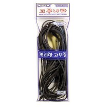 문구용품 학용품 찰고무 고무나라 흑고무줄1000 사무용품 고무줄 _dahab_!