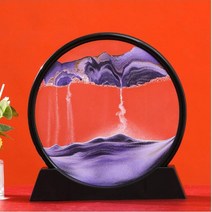 고급형 샌드페인팅 모래 액자 그림 작품 시계 집들이선물