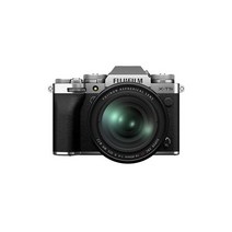 Fujifilm 후지 필름 X T5 미러리스 카메라 실버, w/ XF18-55mm Lens