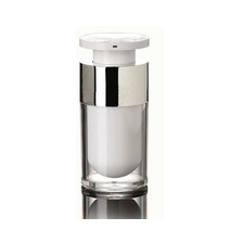 빈아크릴 크림 리필 할 수있는 병 여행 15ml 프레스 진공 Airless 화장품 용기 메이크업 100pcs SN1714, 한개옵션1, 02 30ml