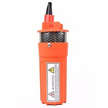 펌프 산업용 ( ) 태양 에너지 워터 dc12v24v 360lph 70m 리프트 잠수정 야외 정원 깊은 우물 세차 빌지 청소, 주황색 12V, 01 Orange 12V