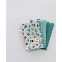원단패키지 미니수박(민트)3종 1/8마 96469, 1/4마(45cmX55cm)3장