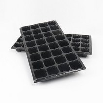 텃밭가꾸기 모종판 씨앗트레이 재배포트 받침대 사각 1-모종판-32구 발아판 모종판 새싹재배 모종트래이 모종트, 4-모종판-128구