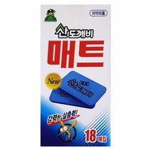 1+1 산도깨비 홈토피아 매트 리필형 18매입, 5개