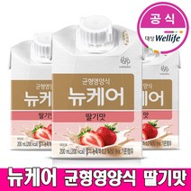 대상웰라이프 뉴케어 딸기맛, 10팩(종이팩), 200ml