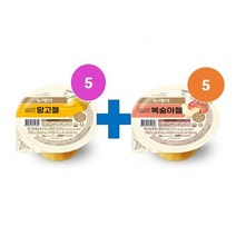 뉴케어 복숭아젤 (100gX5개)+뉴케어 망고젤 (100gX5개), 5개+5개, 100g