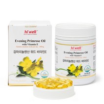 하이웰 달맞이꽃종자유 감마리놀렌산+비타민E 200캡슐 66일분, 200정, 1개, 200정