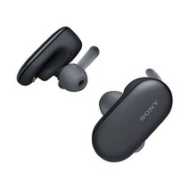 소니 Sony WF-SP900 풀 무선 이어폰 블루투스 호환 좌우 분리 방수 내장 4GB 메모리 2018년 모델/마이크 포함 블랙, 검은색(검은색 19-3911tcx)_단일 항목