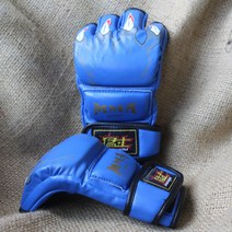 MMA UFC 이종격투기 킥복싱 훈련 샌드백 장갑 무에타이, 블루