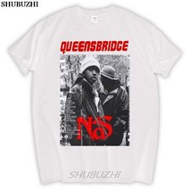 NAS 시놀로지나스 구축 서버Nas queensbridge t 셔츠 여름 남성 뜨거운 판매 o 목 100% 코 튼 남자 팬 탑, 02 WHITE_04 L