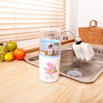 니드코 스텐드수저통(색상랜덤), 수저통-중