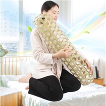 [제이케이스포츠] 고급형 담양 대나무 죽부인(대) 대자리 여름쿠션 롱배게, 필수선택:대나무 죽부인(대)